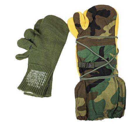 Trigger Finger Mittens with Inserts